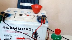 Полное восстановление аккумулятора ёмкостью 70 А ч   быстрый и эффективный способ!