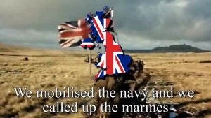 Falklands war song