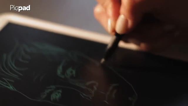 Планшет для рисования с LCD-экраном Pic-Pad смотреть онлайн