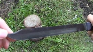 Нож из напильника.