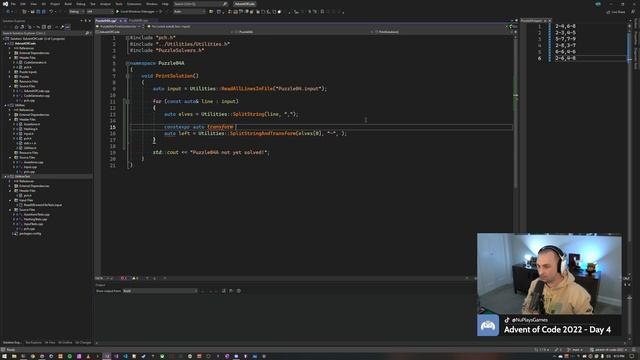 Advent of Code 2022 - Day 4 - Camp Cleanup смотреть онлайн