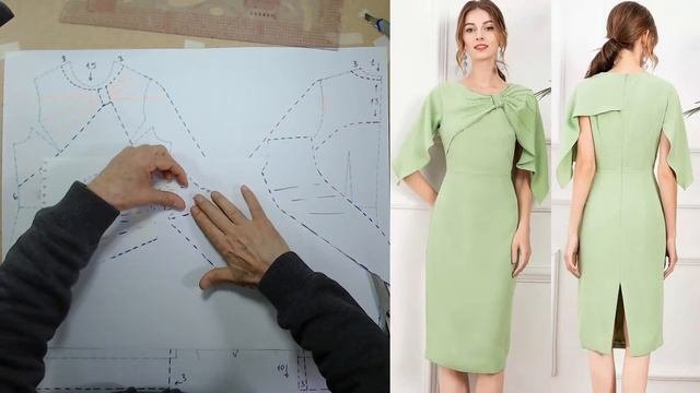 моделируем платье Modelado De Vestido #курсыкройкиишитья  #валерийпрокудиншитьё #diseño.