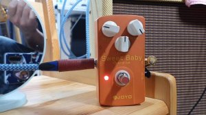 Sweet Baby Overdrive (JOYO)+Fender Richie Kotzen Stratocaster Guitar +Fender Blues Deluxe Amp