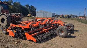 Лущильник дисковый Kronos - 8000. Гидравлика