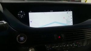 Навигация с Яндекс Навигатором для Lexus LS 2017-2023. Дополнительный блок навигации NaviPilot RDL.