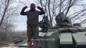 Танкист ЧВК «Вагнер» передает привет своим родным