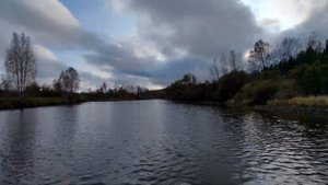 река Нижняя Терсь осень 2023