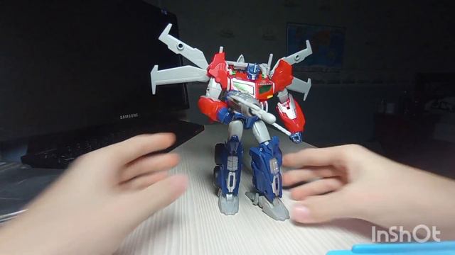 Обзор на Оптимуса Прайма из Бист Хантерс #трансформеры #фигурки смотреть онлайн