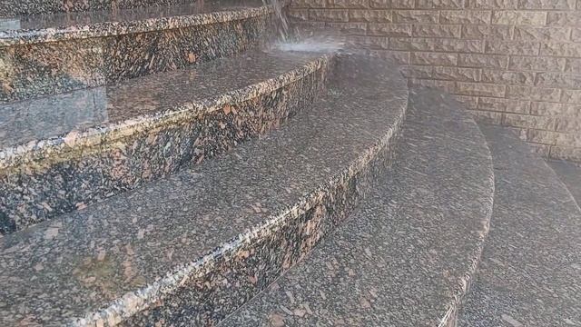 Bazastone Установка капельника. Правильно нарезанные капельники на гранитных ступенях. смотреть онлайн
