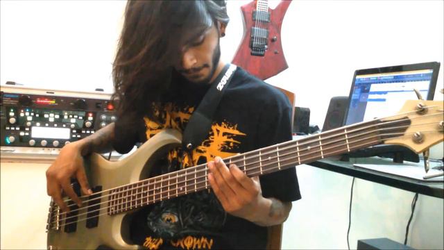 Job For A Cowboy - Sun Of Nihility (Bass Cover) смотреть онлайн