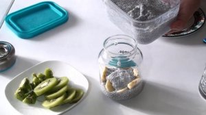 Пудинг  с чиа и молока. Как готовится пудинг чиа? Вкусная диета.
