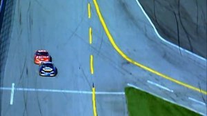 Авария на последнем круге NASCAR 2001 Daytona