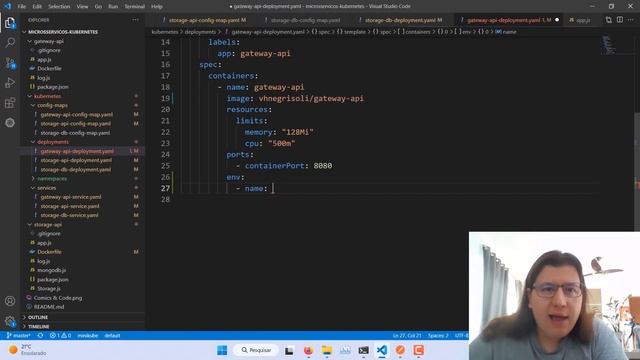 Deploy de microsserviços no Kubernetes Parte 07: Criando ConfigMaps e rodando tudo!