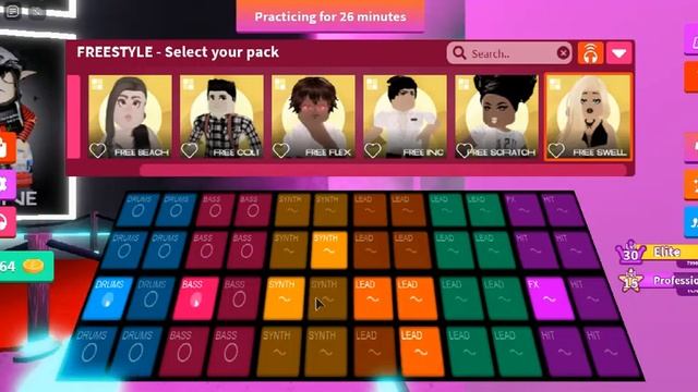 Freestyling "Swell" on Roblox Splash #freestyle смотреть онлайн