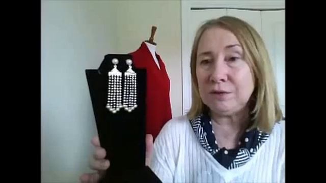 Винтажные серьги с  жемчугом на продажу