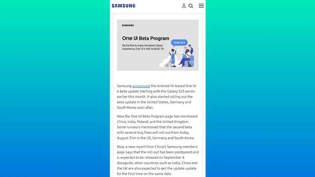 Android 14 Update - Realme UI 5.0, Samsung One UI 6 Letest Update in India, Xiaomi MIUI New Update