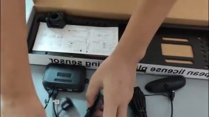Парктроник в номерном знаке с AliExpress