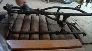 М-72,зачистка рамы