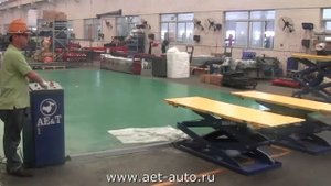 Ножничный подъемник F6106E видеообзор