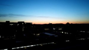 Zeitraffer Sonnenaufgang 24092019 - Timelapse Sunrise