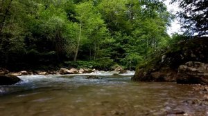 10 часов звуки горной реки. Белый шум для сна. 10 hours mountain river. White Noise for Sleep