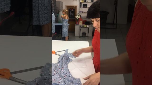 Школа шитья "PINS" коротко о том, как сделать обтачку смотреть онлайн