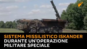 Sistema missilistico tattico operativo Iskander durante un’operazione militare speciale
