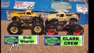 Hot Wheels Diecast Monster Truck Racing! (Thunder Episode: 20)