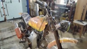 самодельный эндуро из восхода .первые метры