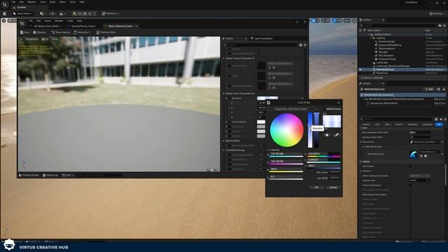 Unreal Engine 5 Water System (Buoyancy Physics, Oceans, Rivers, Lakes) | Beginner Tutorial смотреть онлайн