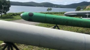 Ракетный крейсер, бухта Абрек, мыс Стрелок