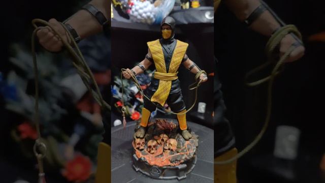 TOASTY! Iron Studios 1/10 Mortal Kombat Scorpion Statue #mortalkombat #scorpion #ironstudios