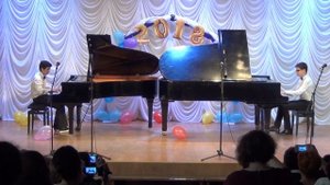 А. Шнитке, «Полька» Фортепианный дуэт Выпускной концерт - 2018