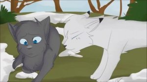 Коты воители. Белогривка и Синяя Звезда-Луна не знает пути