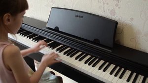 Этюд 1 - Л. Шитте (1 класс, фортепиано)