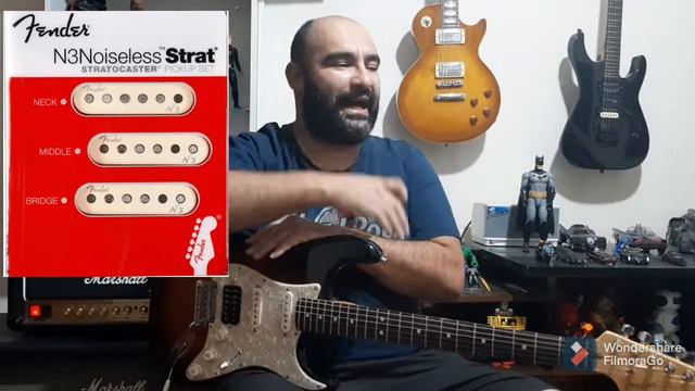 Minha experiência com os captadores Fender Noiseless N3 (310) смотреть онлайн