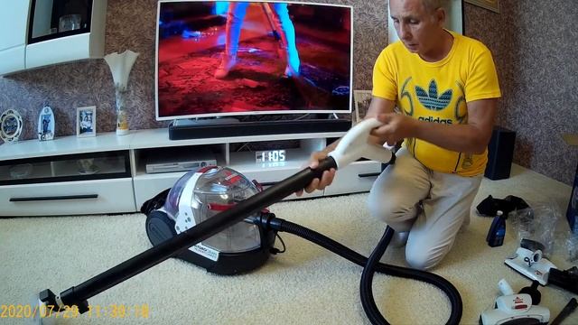 Лучший моющий пылесос BISSELL. Обзор пылесоса BISSELL 1474J.  Часть 1: инструкция по эксплуатации.
