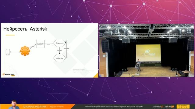 AsterConf-2018: Михаил Замятин - Речевые смотреть онлайн