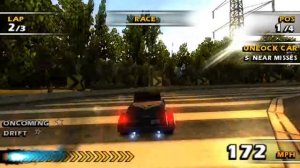 Burnout Dominator (PSP) - Autobahn Loop / Hotrod series - Race