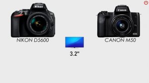 Nikon D5600 vs Canon M50 | Full Comparison