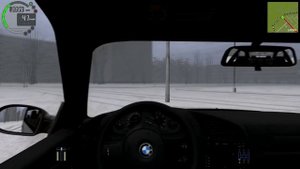 City Car Driving 1.4 BMW M3E36 Drifting on Snow