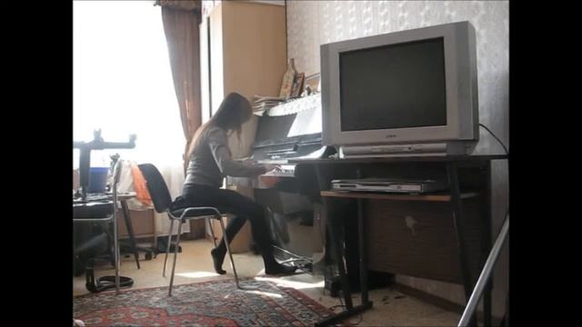 любимая композиция Надежды Клейнер на фортепьяно!