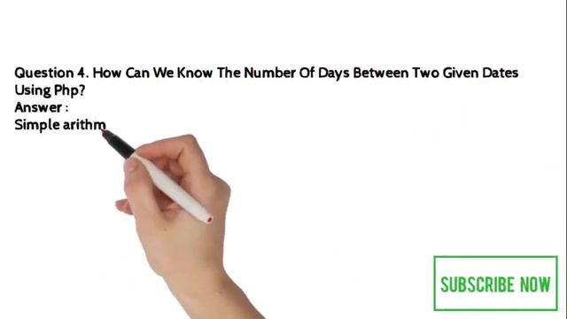 PHP interview question and answer.