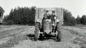 1973 год. Нижнетавдинский район. Уборка клевера на сенаж.