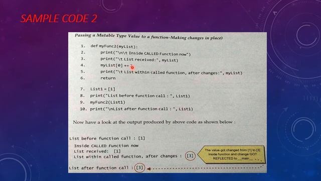 Mutable / Immutable properties of passed data objects I Python I Working with Functions