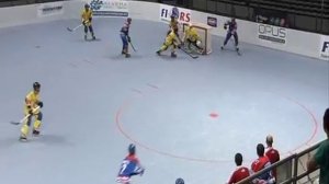 World Champ. Inline-Hockey France 2014, Colombia-Russia pucks / Колумбия-Россия ЧМ 2014 по хоккею