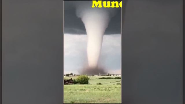 Imagine ficar cara á cara  com esse tornado! #Fenômenos Naturais #top10 #Refúgio Mental