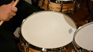 Steve Maxwell Vintage Drums - (Craviotto Ambrosia Maple Snare Drums 05/09/14)