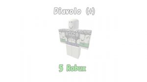 Make Diavolo's Avatar (ROBLOX)(Jojo's Bizarre Adventure)