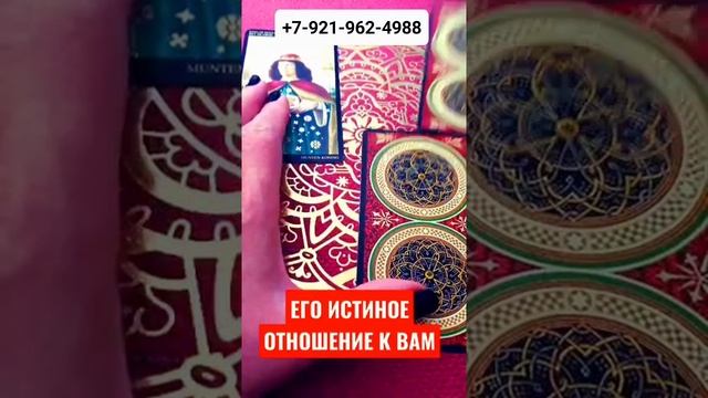 ЕГО ИСТИНОЕ ОТНОШЕНИЕ К ВАМ #Гадание #Таро #Онлайн #shorts Светлана ВЕДА